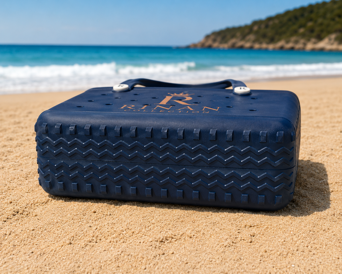 RINAN Collection Beach Tote Bag | Waterproof medium Tote